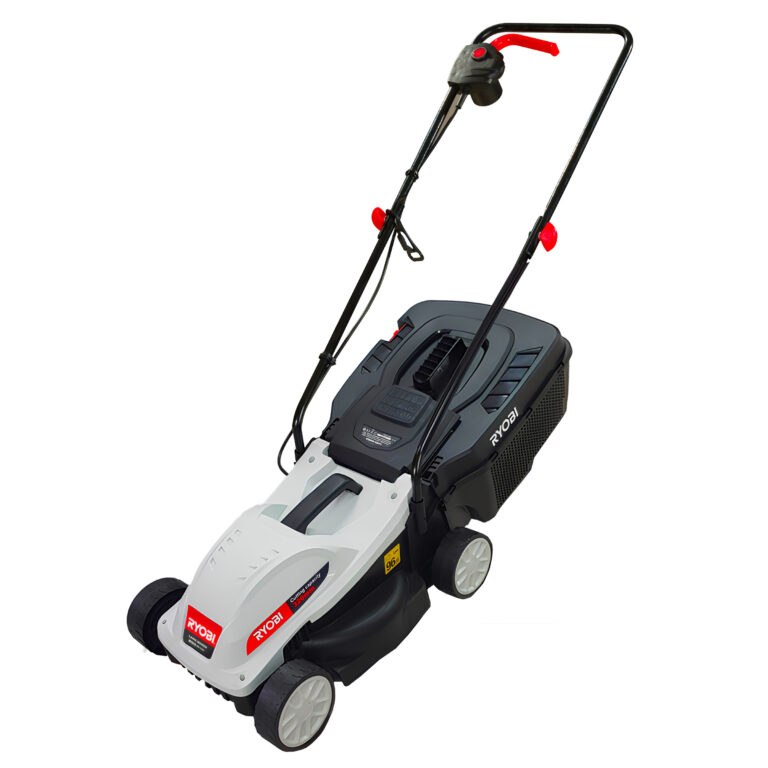 Ryobi RM-1202 Electric Lawn Mower 1300W – 320mm Cutting Width (Plastic Deck)