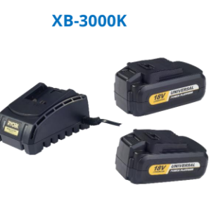Ryobi XB-3000K 18V Battery & Charger Kit (Two Batteries + XPP-2700 Charger)