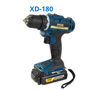 Ryobi XD-180 Starter Kit Driver Drill 10mm (Battery & Charger Included)