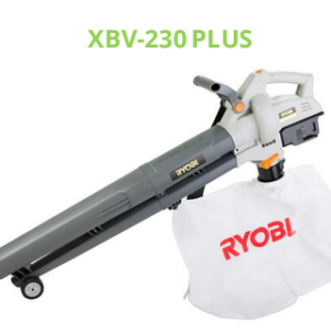 Ryobi XBV-230 PLUS Blower Vacuum (245km/h Cordless Garden Tool)