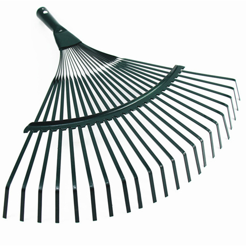 22 Teeth Iron Claws Garden Leaf Rake