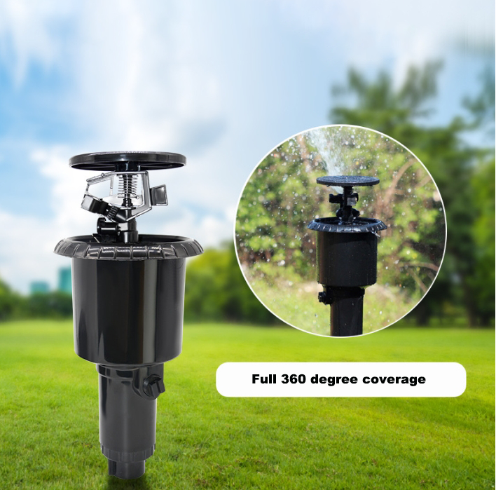 Pop-Up Impact Sprinkler 3/4" (Adjustable 40°-360°)